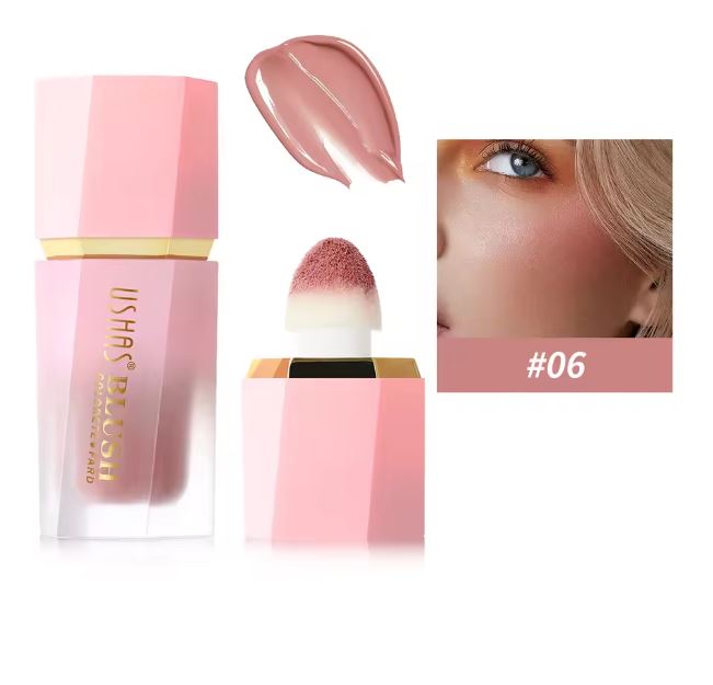 Blush Liquide Premium 3 en 1 - Teint, Lèvres, Yeux