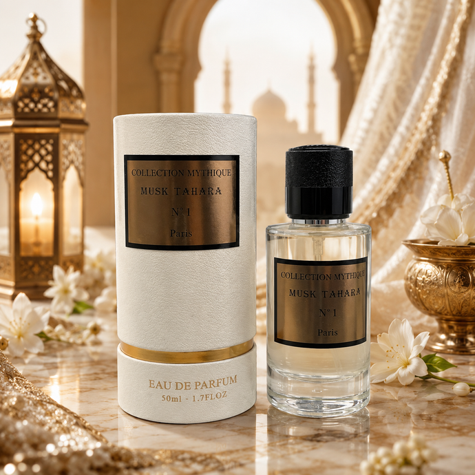 🤍 Eau de Parfum Musk Tahara N°1 – Collection Mythique – 50 ml