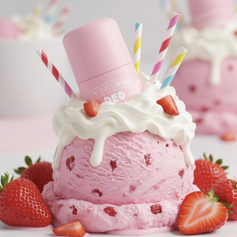 🍓🍦 Déodorant Roll-On Fraise Chantilly – Anti-Transpirant - 50ml
