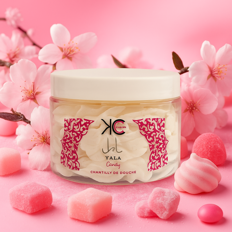 🍭 Chantilly de Douche – Parfum Yala Candy 100 g