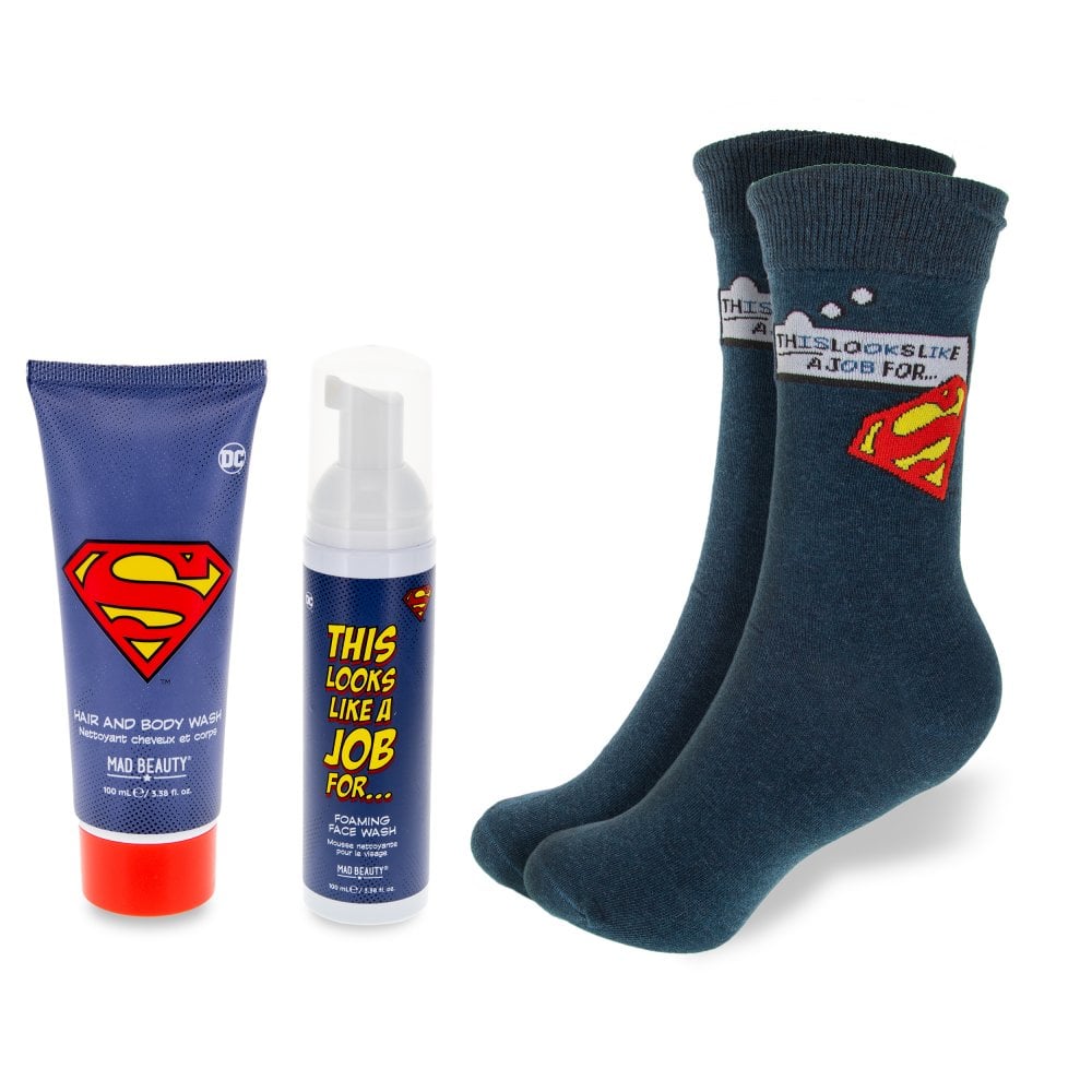 Coffret cadeau soins corporels Superman ! 🦸♂️💥
