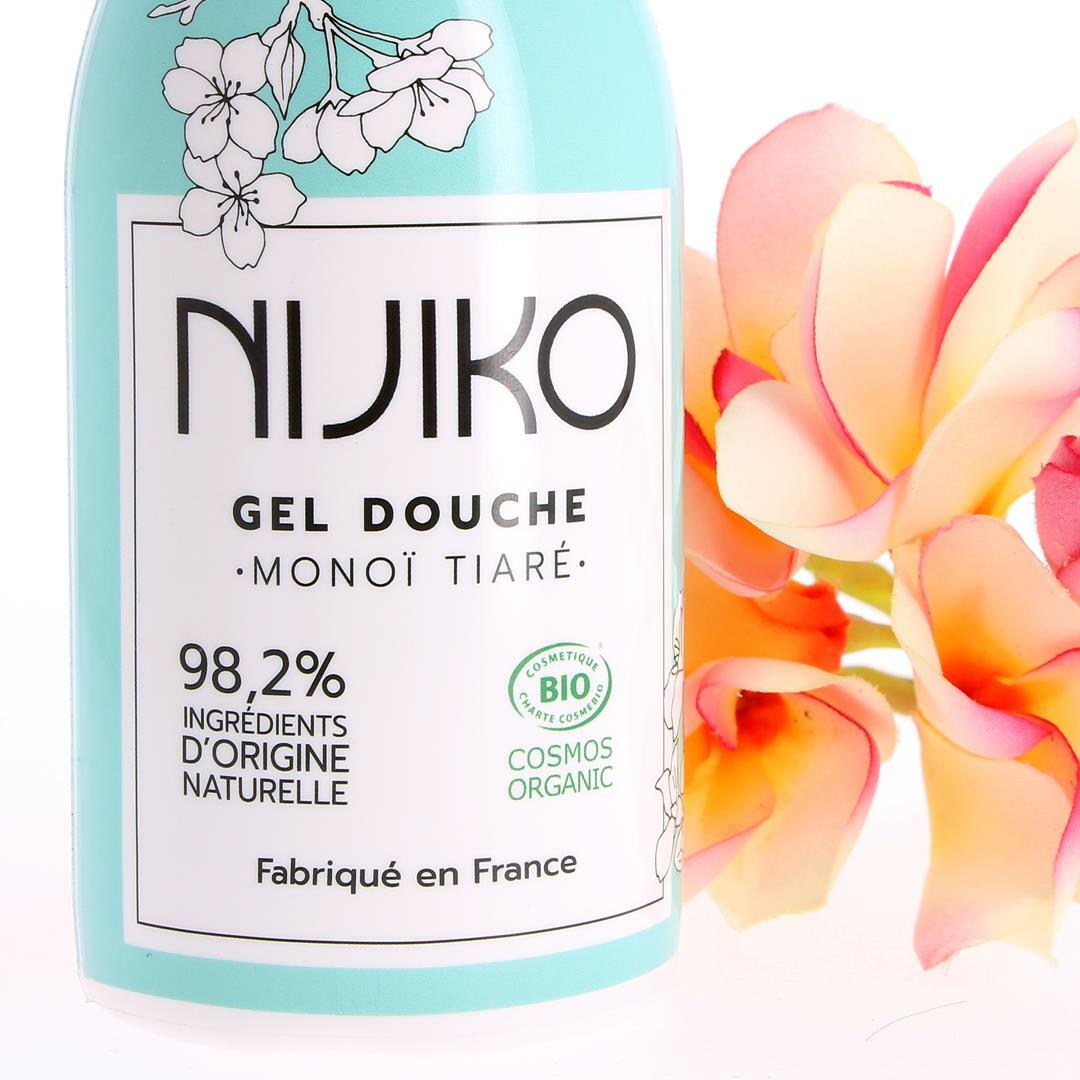 Gel Douche Bio – Monoï & Tiaré 300 ml 🏝