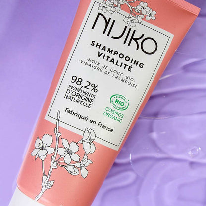 Shampooing Bio – Vitalité – Cheveux Normaux – 200 ml 🌿