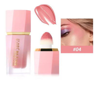 Blush Liquide Premium 3 en 1 - Teint, Lèvres, Yeux