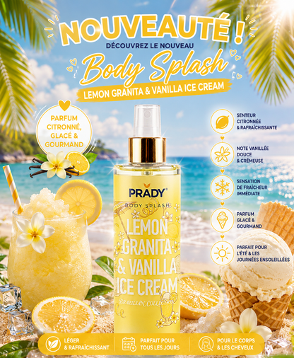 🍦🍋 Brume Lemon Granita & Vanilla Ice Cream - 250ml