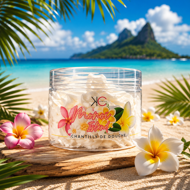 🌞🌴 Chantilly de Douche - Collection Monoï - 100 g  | Choisis ta Senteur