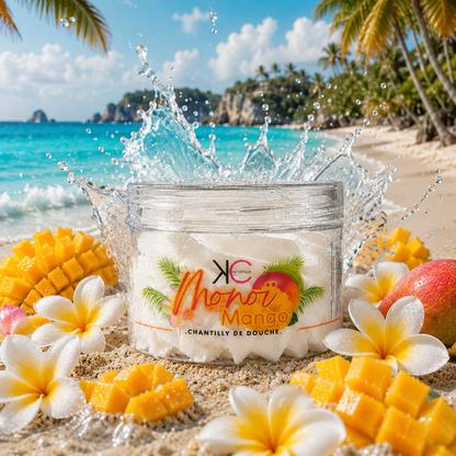 🌞🌴 Chantilly de Douche - Collection Monoï - 100 g  | Choisis ta Senteur