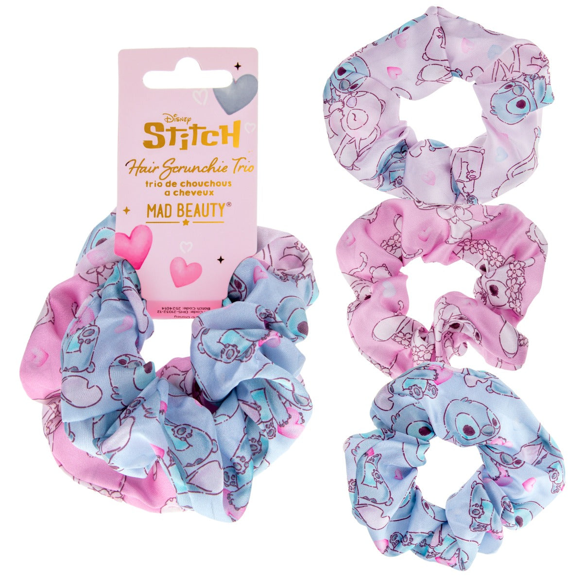 Trio de chouchous I Heart Stitch 💙🌺