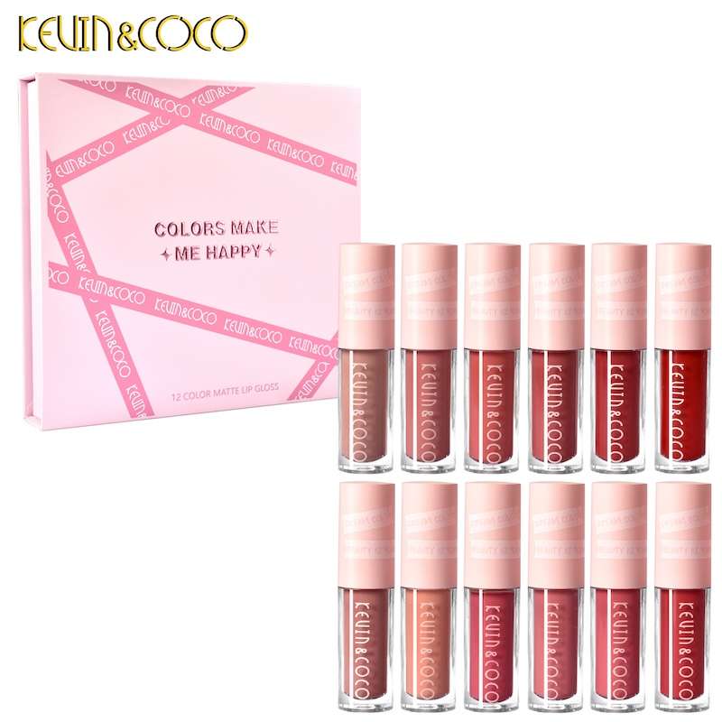 💄 Coffret Colors Make Me Happy – 12 Gloss Mats