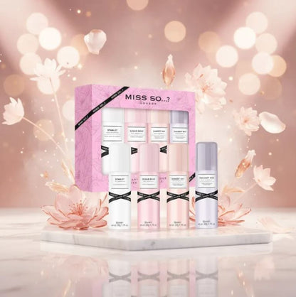 Coffrets 4 brumes - Miss SO - 50ml