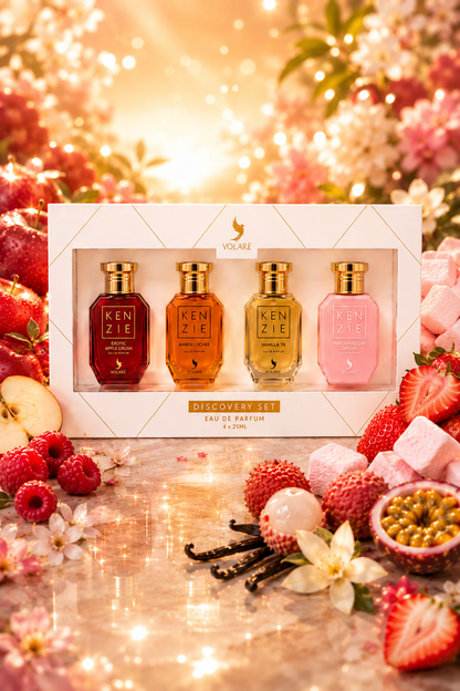 💝 Coffret Découverte Kenzie – 4 Eaux de Parfum (4 × 25 ml)
