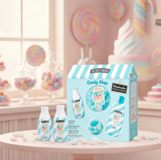 Coffret Bain Candy Shop - Marshmallow 🍬