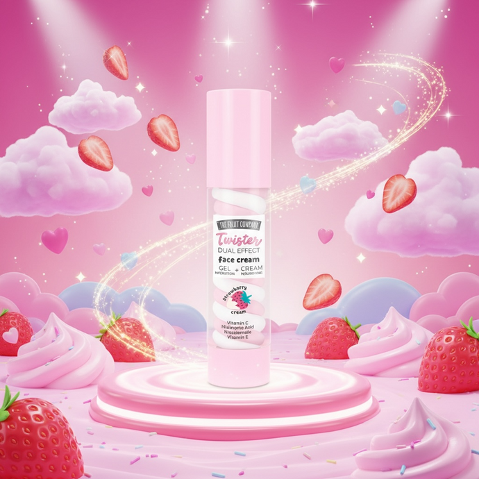 Crème visage Twister Fraise Chantilly 2-en-1 Gel & Crème - 50g 🍓🍦