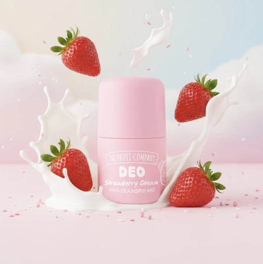 🍓🍦 Déodorant Roll-On Fraise Chantilly  – Anti-Transpirant - 50ml