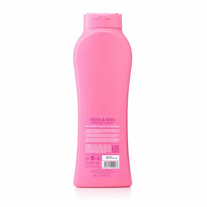 Gel douche et bain gourmand, Fraise Chantilly 650ml