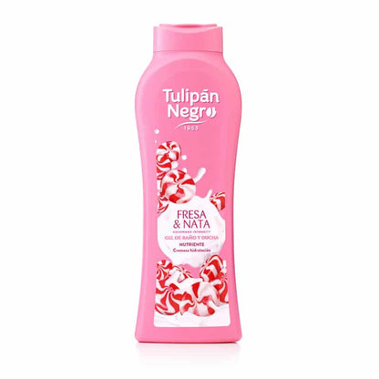 Gel douche et bain gourmand, Fraise Chantilly 650ml