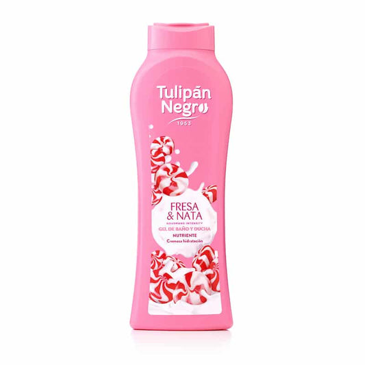 Gel douche et bain gourmand, Fraise Chantilly 650ml