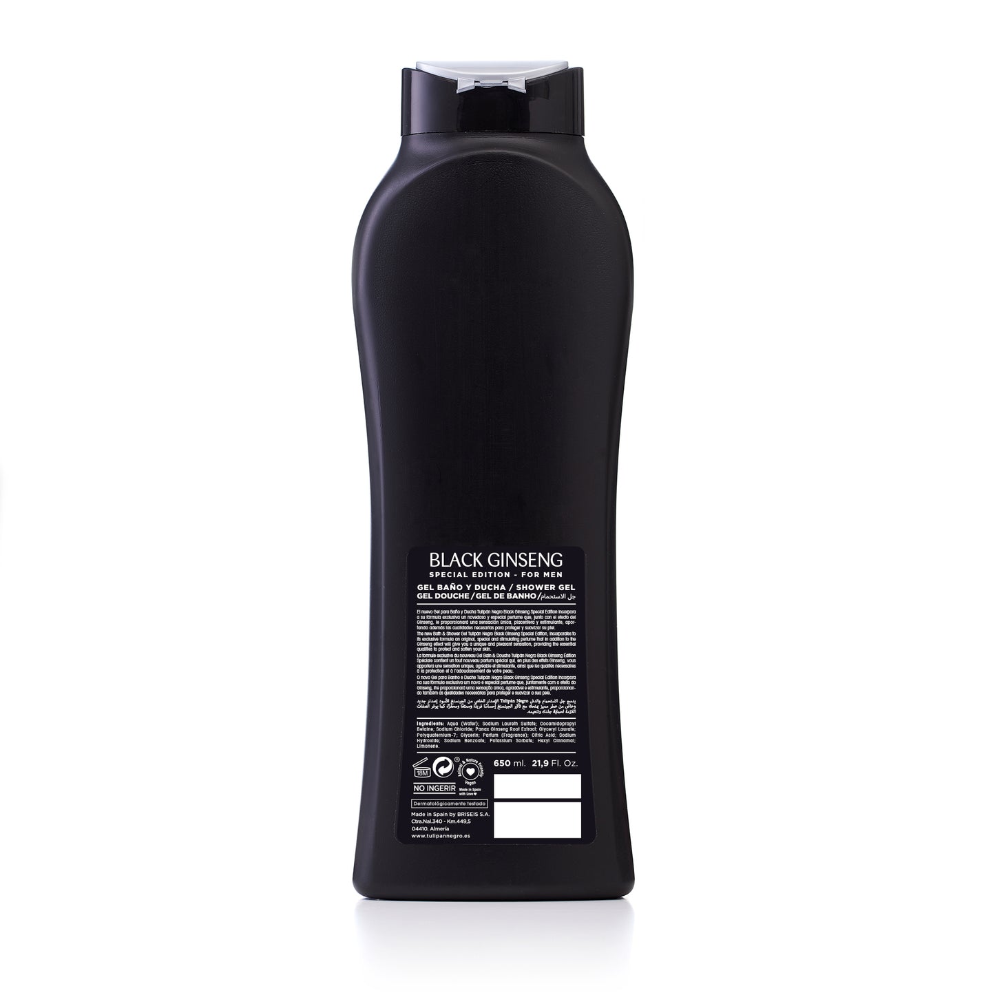 Gel douche au Ginseng pour homme - 650 ml