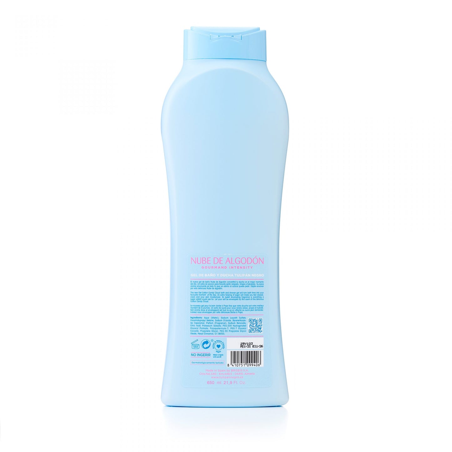 Gel bain et douche gourmand, Barbe à Papa 650ml