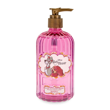 Gel douche & mains 380 ml – La Belle et le Clochard 🐾💖