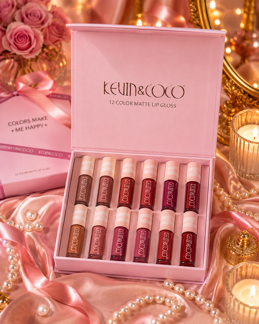 💄 Coffret Colors Make Me Happy – 12 Gloss Mats