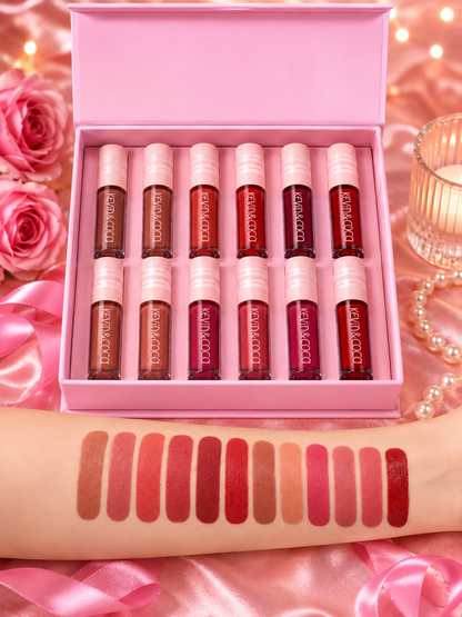 💄 Coffret Colors Make Me Happy – 12 Gloss Mats