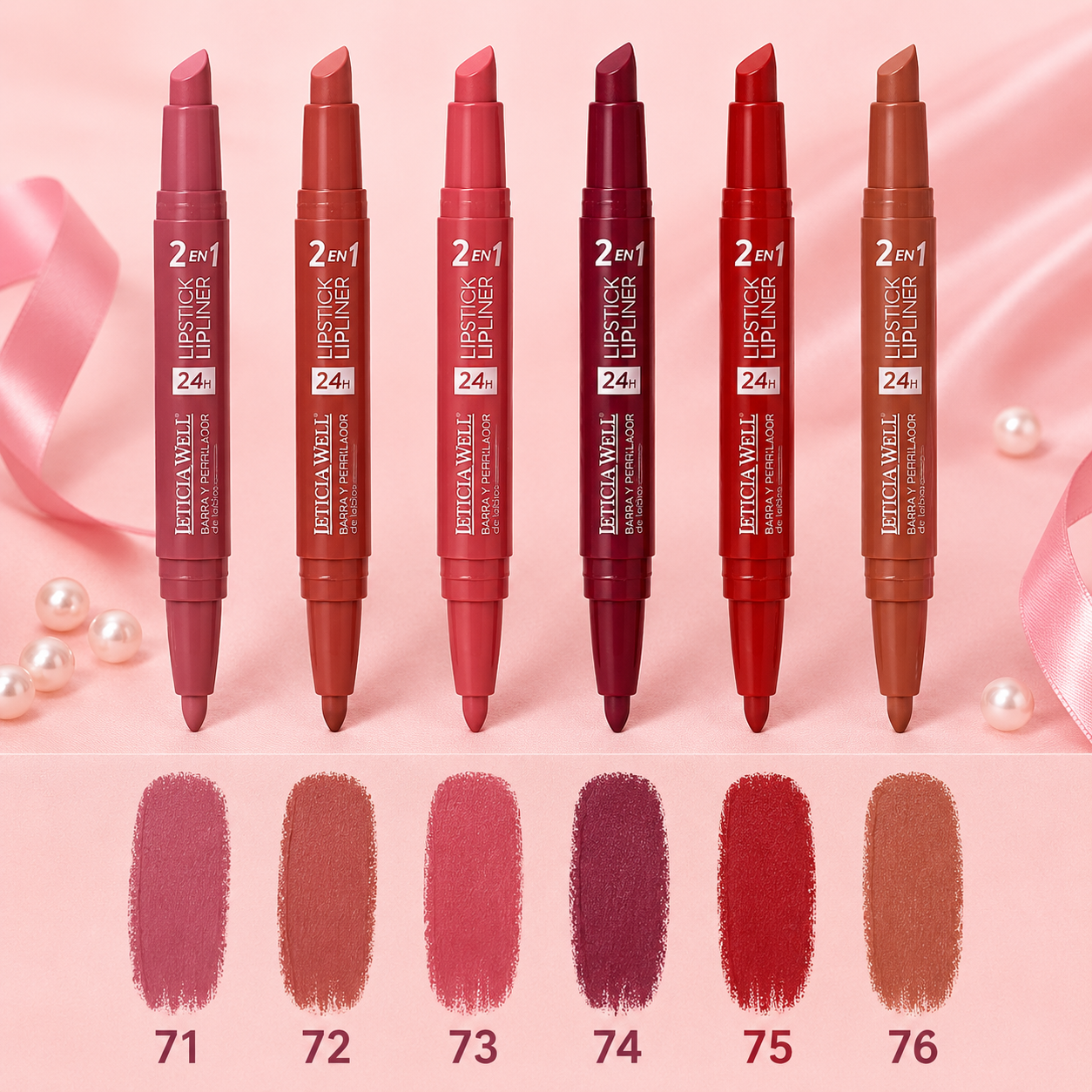 Rouges à Lèvres & Contour – 2 en 1