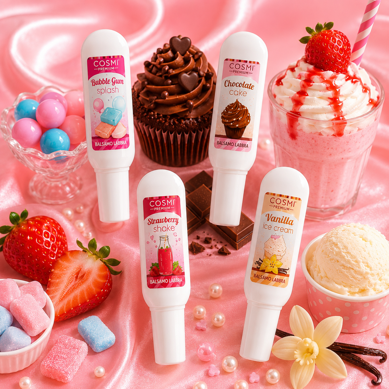 Baume à lèvres Sweet Cuddle 🍬🍦