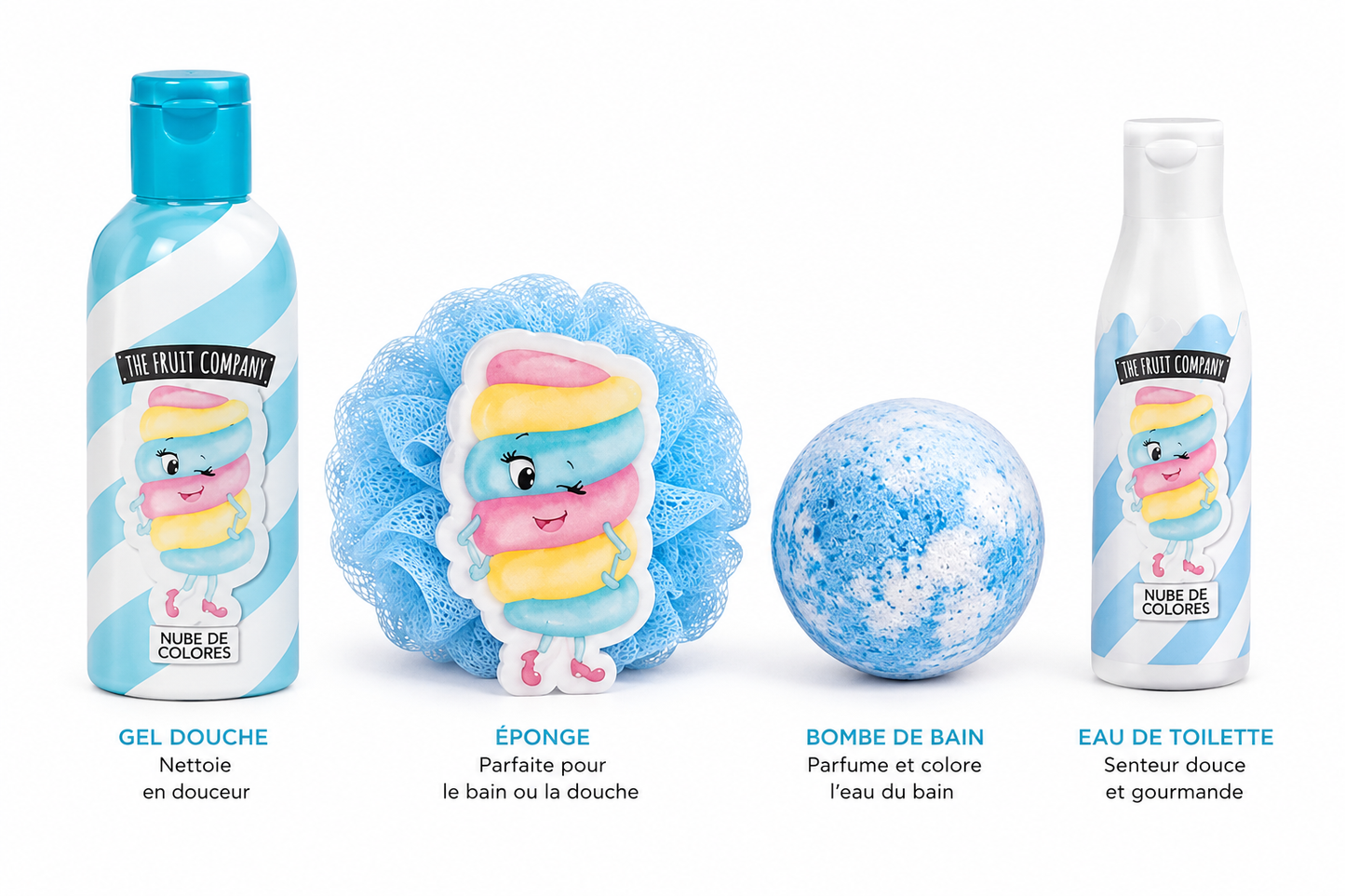 Coffret Bain Candy Shop - Marshmallow 🍬