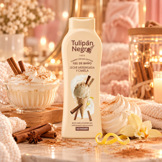 Gel douche Lait Meringué & Cannelle - 650 ml 🥛🤎
