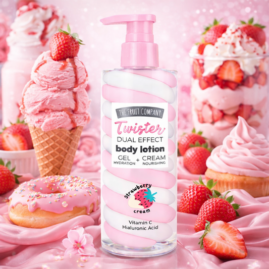 Lotion Corps Twister Fraise Chantilly 🍓🍦 - 200grs