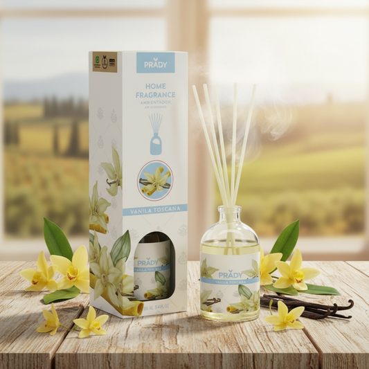 Diffuseur Mikado Vanille Toscane – 100 ml 🏡🍦
