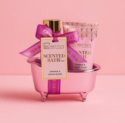 Coffret Bain Rose –  Baignoire & Soins 🌸🛀🏼