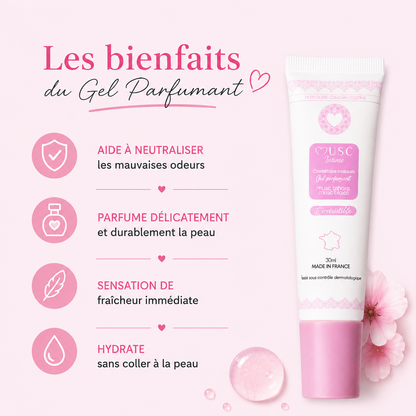 Gel parfumant l'Irrésistible - Musc Blanc 🤍