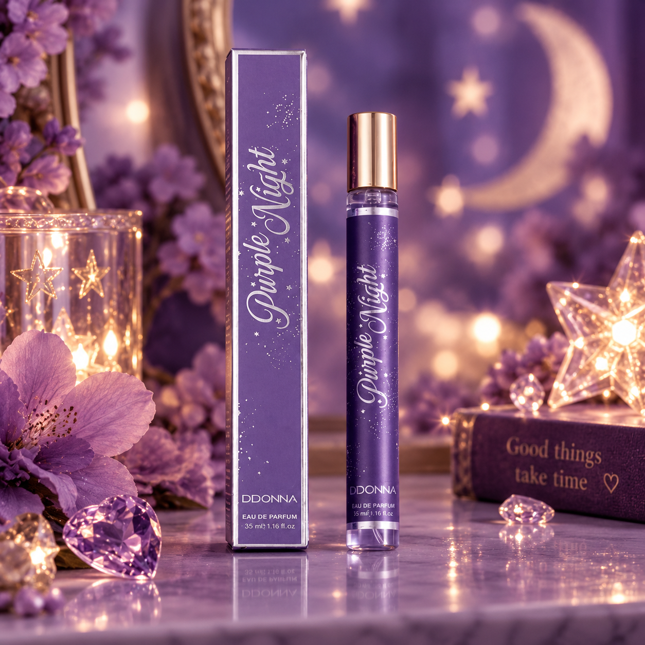 Eau de Parfum Purple Night – Inspiration Lolita – 35 ml 💜✨