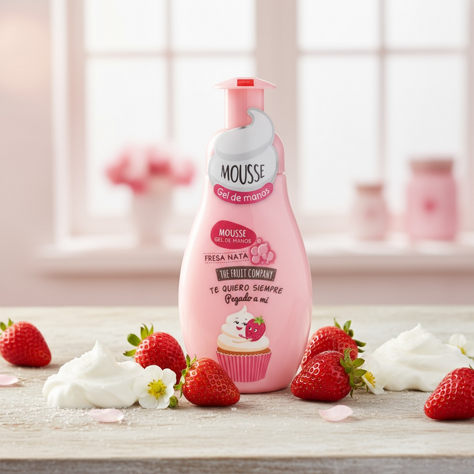 Savon Mousse Mains Fraise Chantilly 🍓🍦 - 250 ml