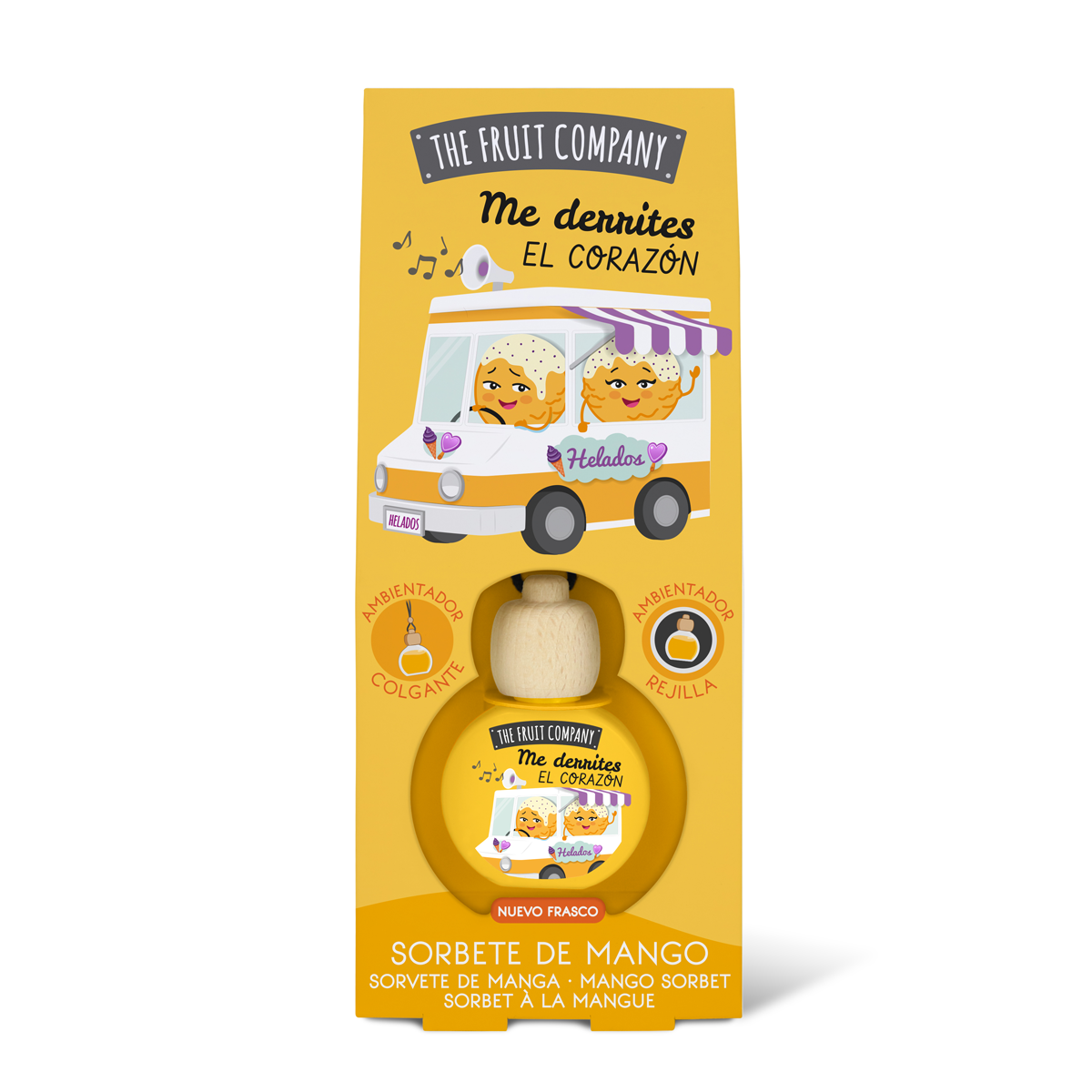 Désodorisant Voiture Sorbet à la Mangue