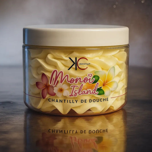🌴 Chantilly de Douche Monoï Island – 100 g