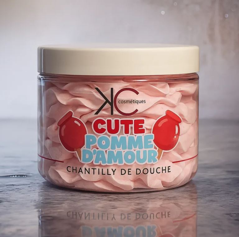 🍎 Chantilly de douche Pomme d'amour - 100 g
