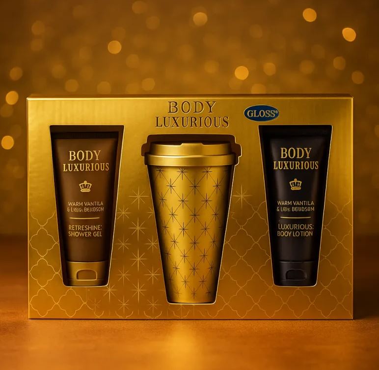 Coffret Bain & Bien-Être – Vanille Chaude & Florale 🍦✨