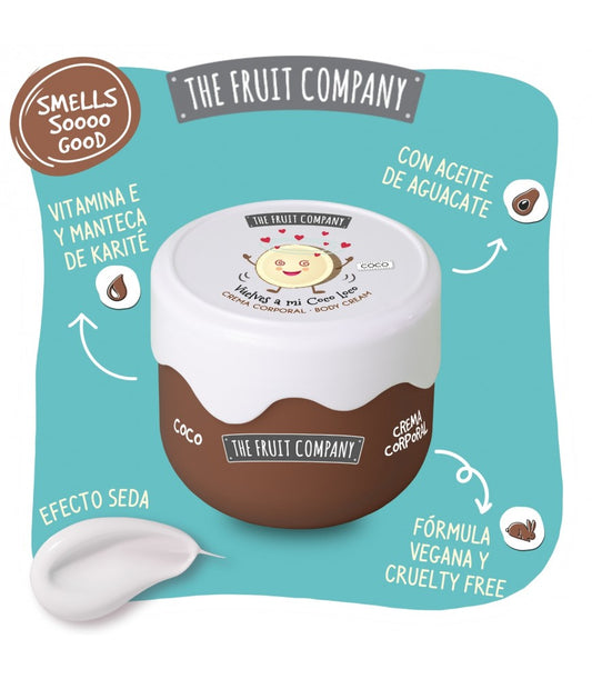 Crème Corps Noix de Coco Vegan - 200 ml