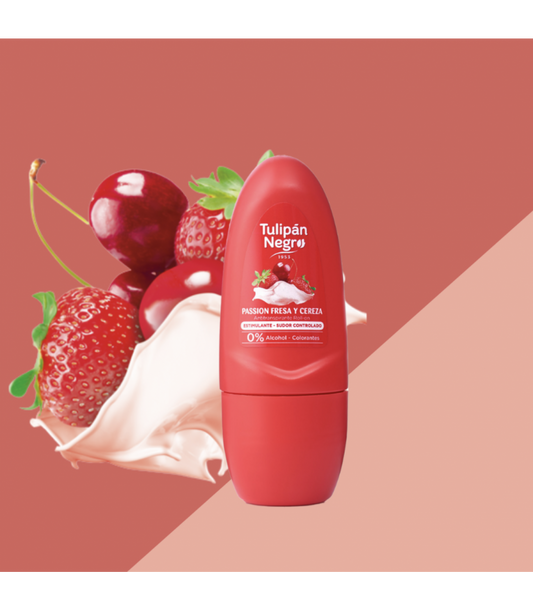 Déodorants Roll-on Fraise & Cerise - Anti-Transpirant 50ml