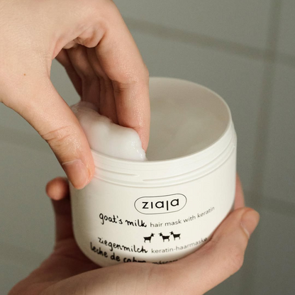 Masque Revitalisant – Kératine & Lait de Chèvre - 200ml