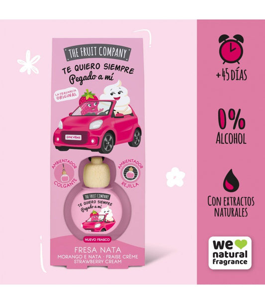 Désodorisant Voiture Fraise Chantilly