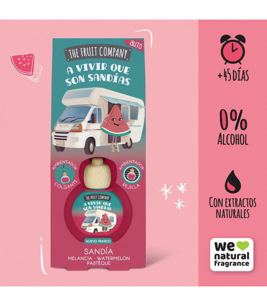 Désodorisant Voiture Pastèque