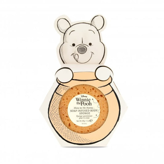 Éponge de bain Disney Winnie l’Ourson 💛🧸 – Savon infusé