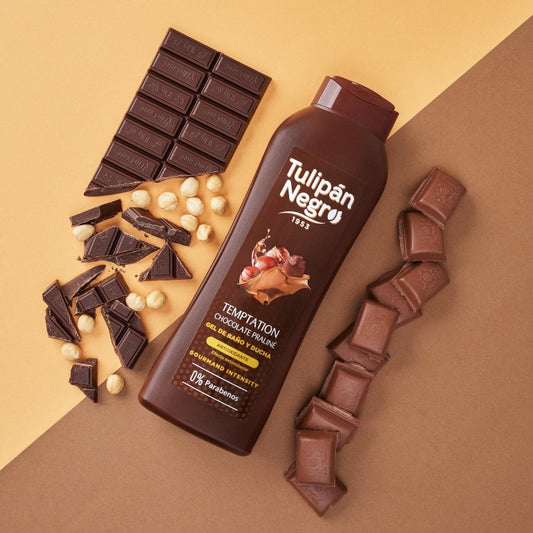 🍫 Gel douche et bain Chocolat Praliné 650 ml