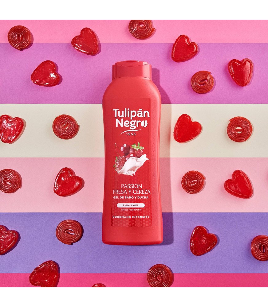 🍒 Gel douche et bain Fraise et Cerise 650ml