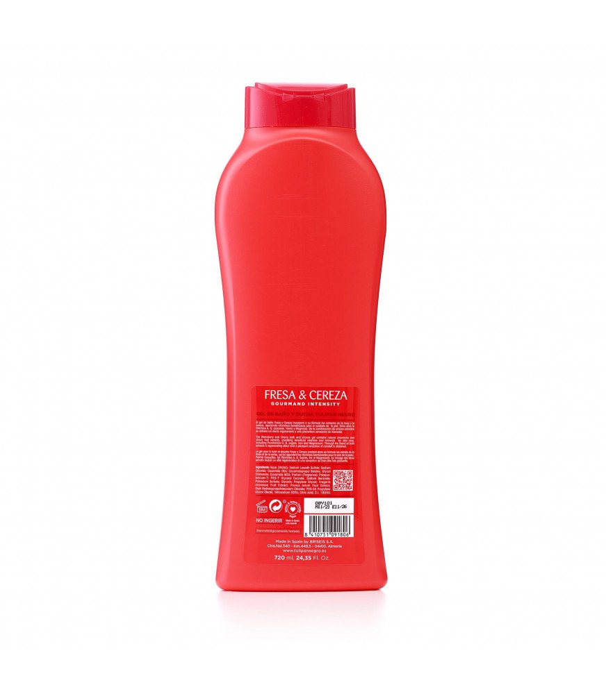 🍒 Gel douche et bain Fraise et Cerise 650ml