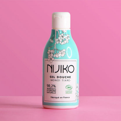 Gel Douche Bio – Monoï & Tiaré 300 ml 🏝